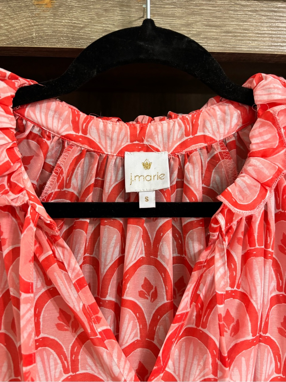 J. Marie Scarlette Long Sleeve Maxi Dress, Size S - Picture 2 of 5